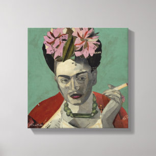 Frida Kahlo durch Garcia Villegas Leinwanddruck