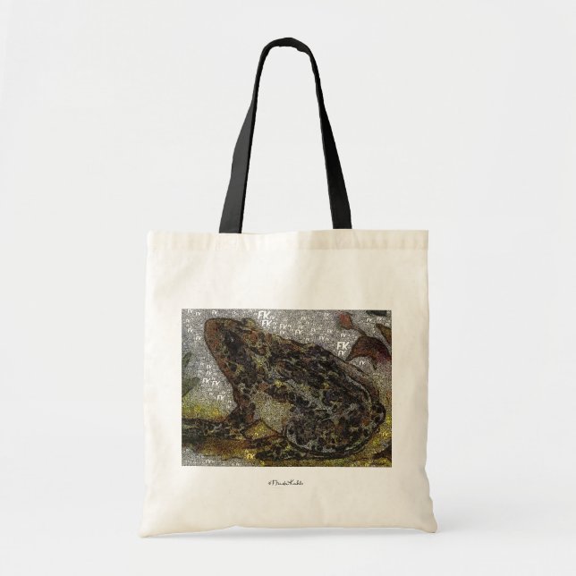 Frida Kahlo FK-Style Frog Painting Tragetasche (Vorne)