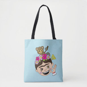 Frida Kahlo   FridaMoji - A OK Tasche
