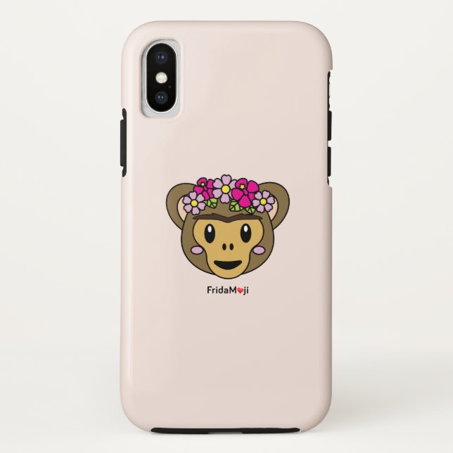 Frida Kahlo | FridaMoji - Affe Case-Mate iPhone Hülle (Rückseite)