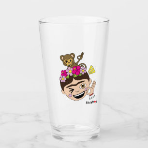 Frida Kahlo   FridaMoji - ein O.K. Glas