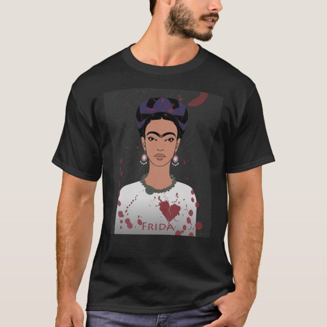 FRIDA KAHLO frieda kahlo mask, frida khalo, frida  T-Shirt (Vorderseite)