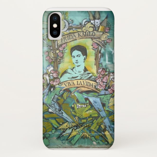 Frida Kahlo Graffiti Case-Mate iPhone Hülle (Rückseite)