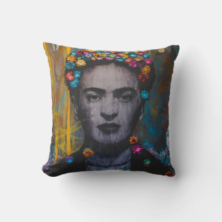 Frida Kahlo hommage coussin II
