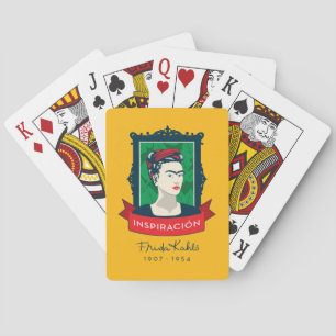 Frida Kahlo Inspiración Spielkarten