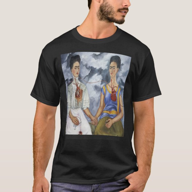 Frida Kahlo Les Deux T-Shirt Classique Fridas 1939 (Devant)