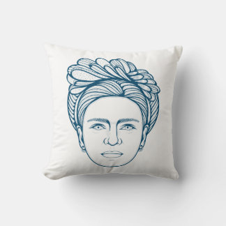 Frida Kahlo Line Art Kissen