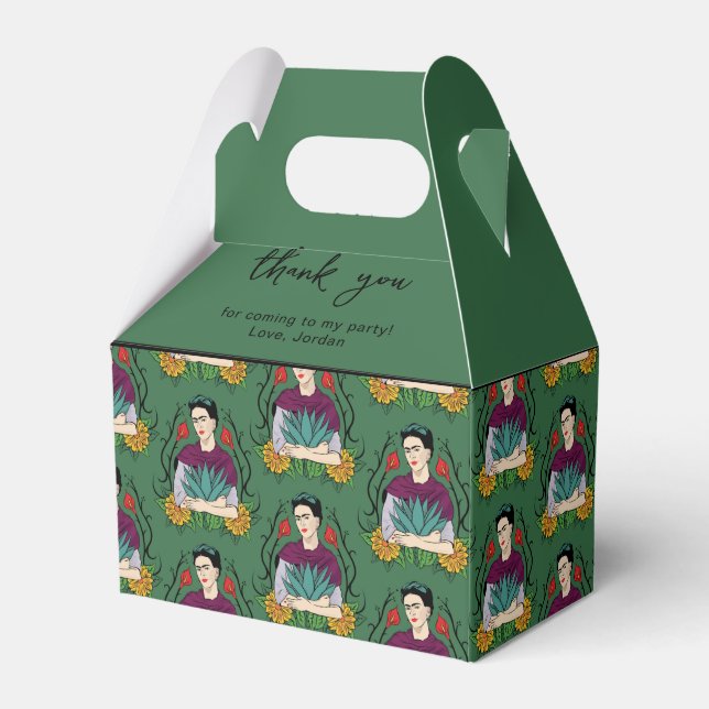 Frida Kahlo | Mi Mexico Lindo Muster Geschenkschachtel (Vorderseite)