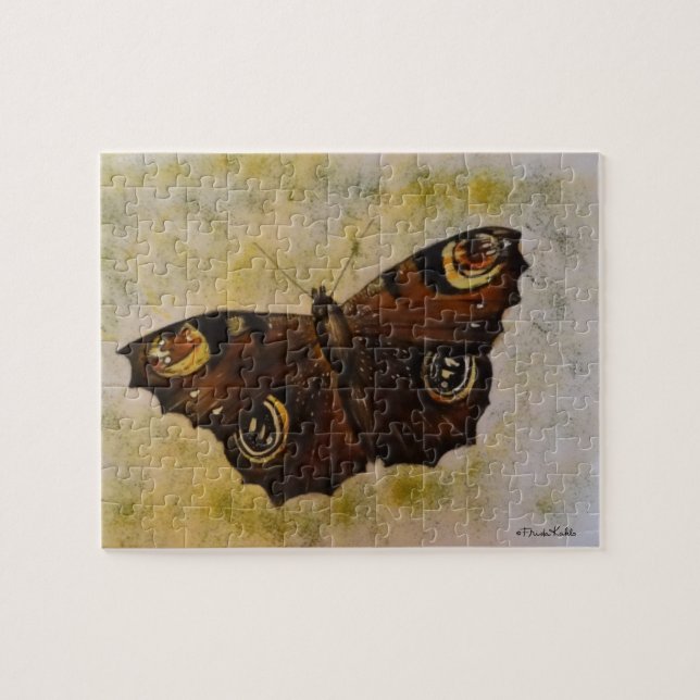 Frida Kahlo Painted Butterfly (Horizontal)