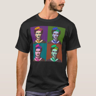 Frida Kahlo Pop Art Classic T - Shirt