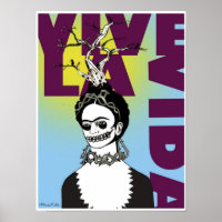 Frida Kahlo Pop Art Portrait