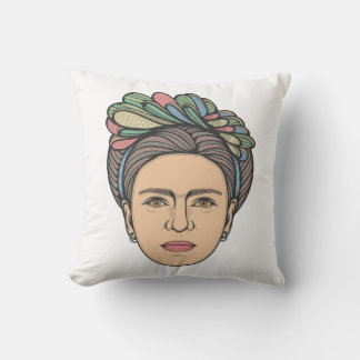 Frida Kahlo Portrait Art Kissen