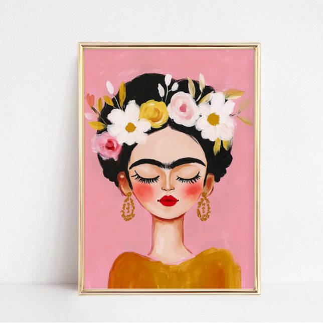 Frida-Kahlo-Porträt Poster (Von Creator hochgeladen)