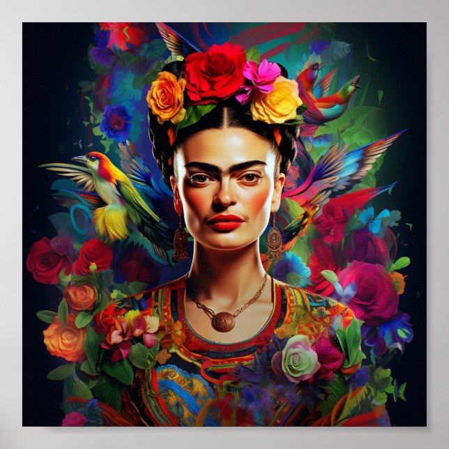 Frida Kahlo Poster (Vorne)