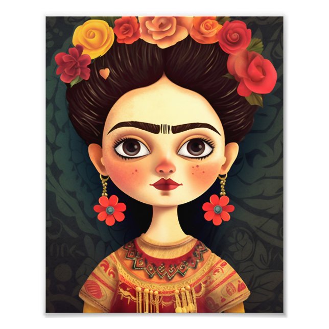 Frida Kahlo Poster (Vorne)