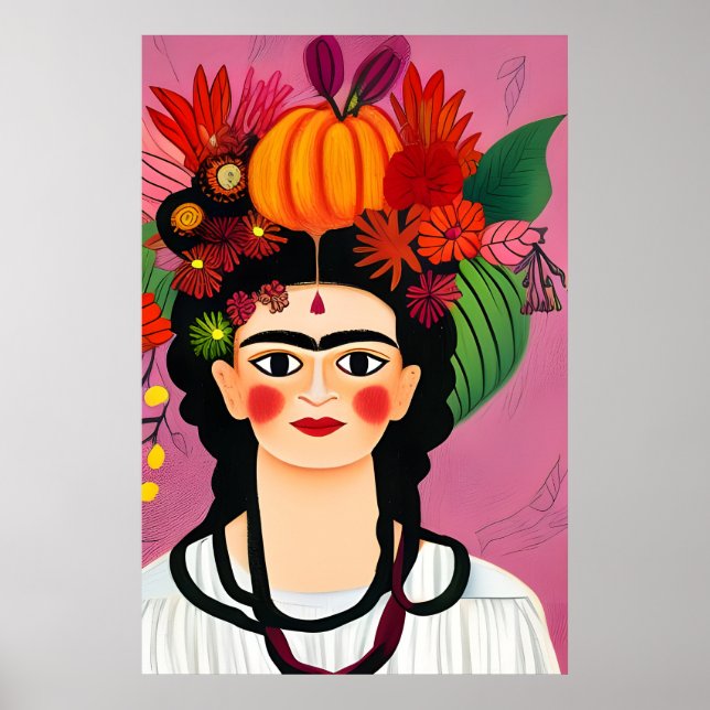 Frida Kahlo Poster (Vorne)