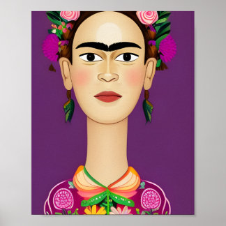Frida Kahlo Poster, Wandkunst Poster