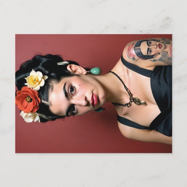 Frida Kahlo Postkarte (Vorderseite)