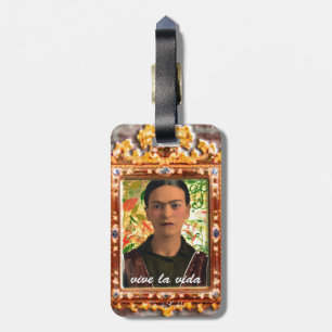 Frida Kahlo Reflejando Gepäckanhänger