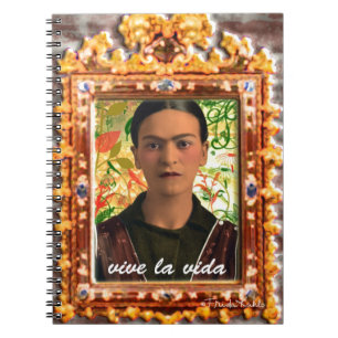 Frida Kahlo Reflejando Notizblock