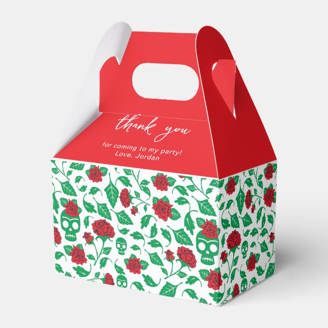 Frida Kahlo | Skulpturen und Rose Geschenkschachtel (Vorderseite)
