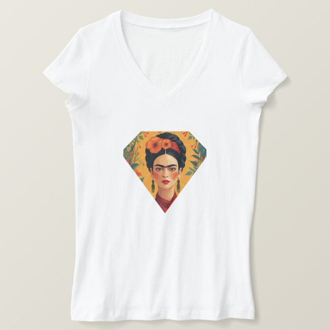 Frida Kahlo T-Shirt (Design vorne)