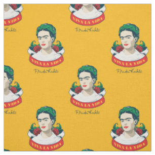 Frida Kahlo Viva la Vida Stoff