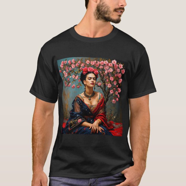 Frida Kahlo Zitronenbaum T-Shirt (Vorderseite)