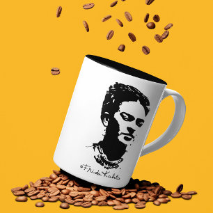 Frida Schatten-Porträt Zweifarbige Tasse