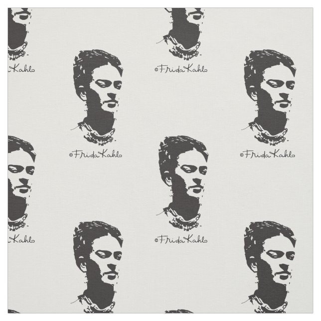 Frida Shadow Portrait Stoff (Muster)