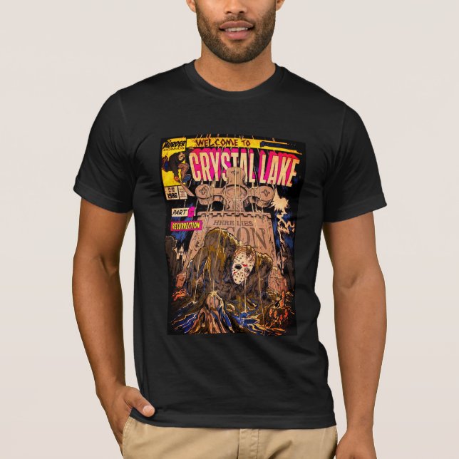 Friday the 13th - Halloween - Jason T-Shirt (Vorderseite)
