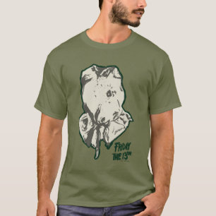 Friday the 13th   Jason Voorhees Burlap Sack T-Shirt