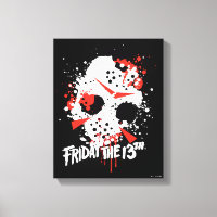Friday the 13th | Paint Splatter Hockey Mask