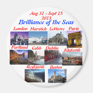FRIDGE MAGNET BRILLIANCE SEPT 2013 TRANS ATLANTIQU