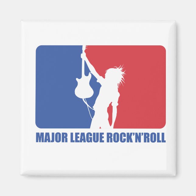 FRIDGE MAGNET - GRANDE LIGUE ROCK'N'ROLL (Devant)