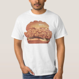 FRIED CHICKEN LOGO UND CHICKEN SANDWICH POPEYES T-Shirt