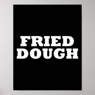 Fried Dough Halloween Easy Costume Party Niedliche Poster