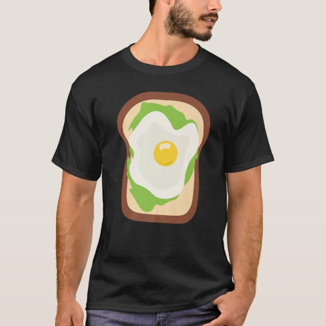 Fried Egg Avocado T-Shirt (Vorderseite)
