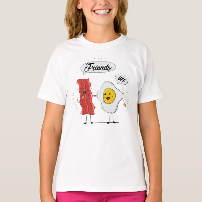 Fried Egg Best Friend T-Shirt (Vorderseite)
