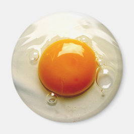 Fried Egg Sonnenseiten Foto Magnet