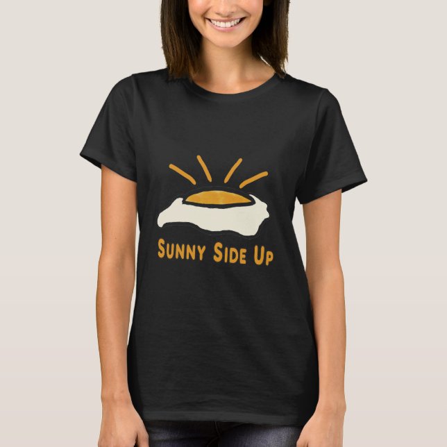 Fried Egg - Sonnige Seite hoch T-Shirt (Vorderseite)