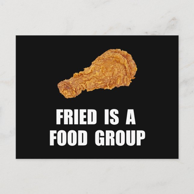 Fried Food Group Postkarte (Vorderseite)