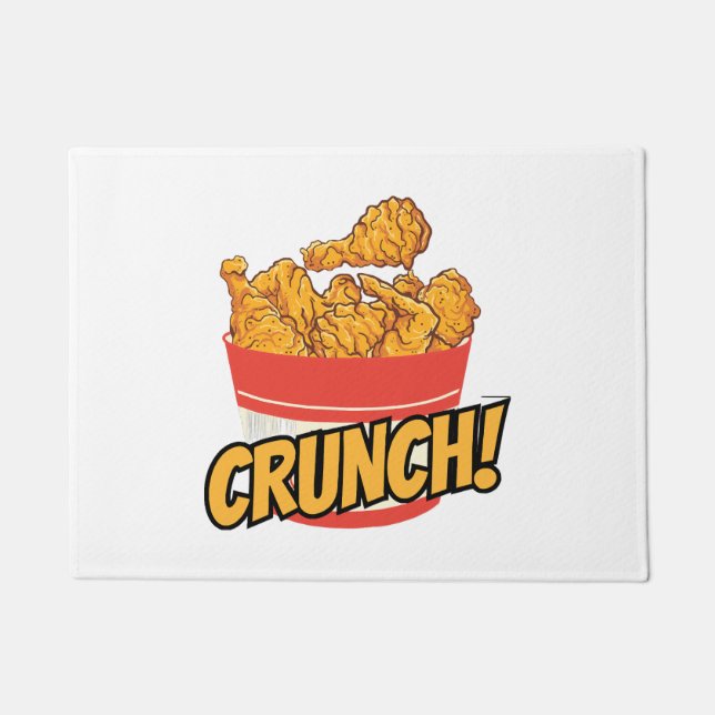 Fried-Huhn Fußmatte (Vorderseite)