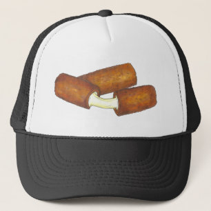 Fried Mozzarella Sticks Käse Junk Food Feinschmeck Truckerkappe