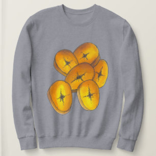 Fried Plantains Kochen Bananen Karibik Lebensmitte Sweatshirt