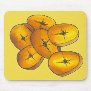 Fried Plantains Kochen Bananen Puerto Rico Nahrung Mousepad