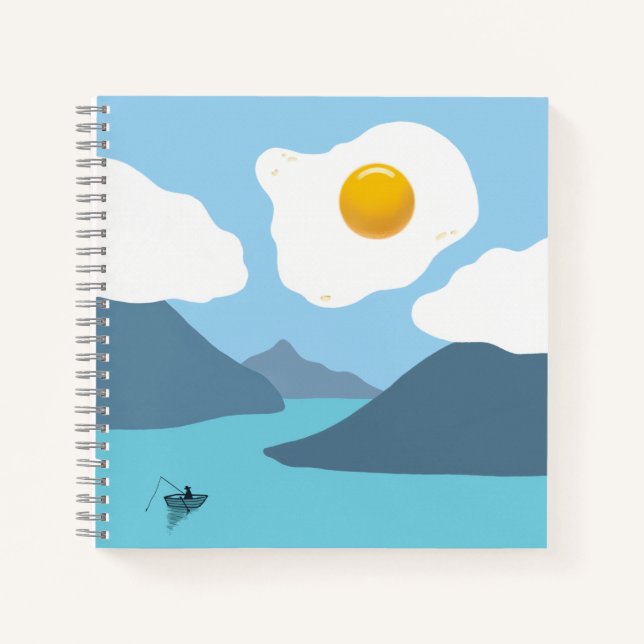 Fried Sun Notizbuch (Vorderseite)
