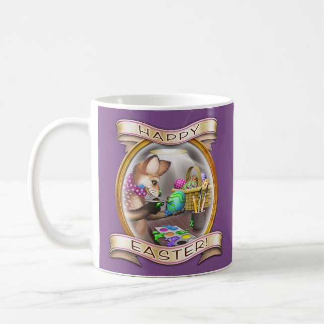 Frieda Schwanz-Ostern-Tasse Kaffeetasse (Links)