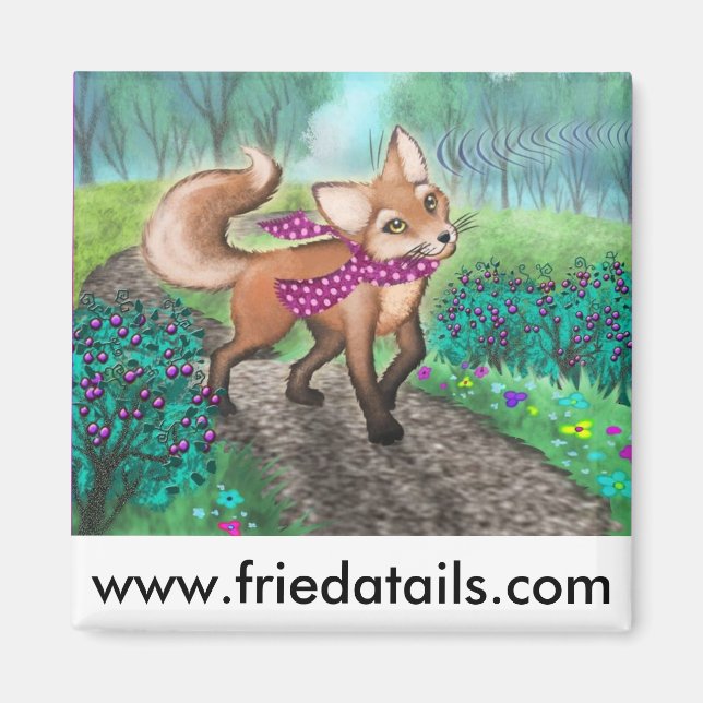 Frieda Schwanzes Magnet (Vorne)