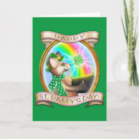 Frieda Schwanzes St. Patrick's Day Card